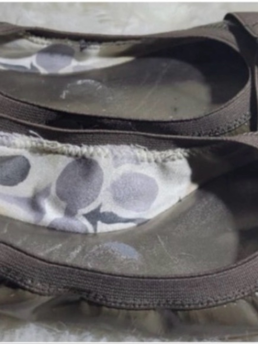 Coach flat shoes